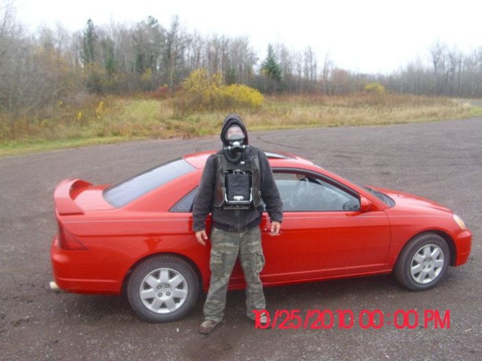 me and my trusty steed.