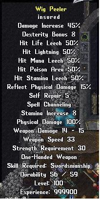 SC Deed, SR-5, Wep Type Change, Rename, and 2-3 +10 lvl deeds,