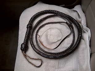 The first bullwhip I ever made