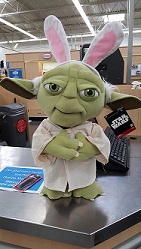 Easter Happy Have A......... Why look like a muppet do I?