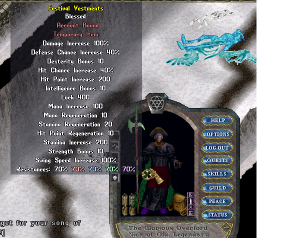 get the cloke unless you want to die some...or are already a in game god