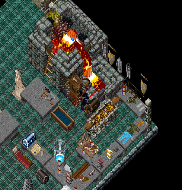 If you get too board crafting you can just jump in the Furnace and end it all